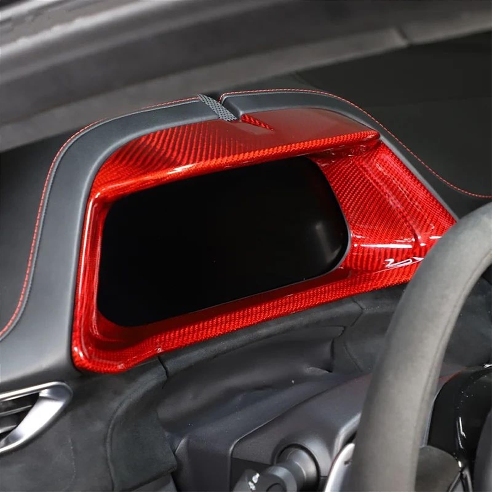 Interieur Dekor Für Emira Für Coupe 2021-2023 Carbon Fiber Konsole Abdeckung Dashboard Rahmen Trim Auto Innen Zubehör Interieur TüRverkleidungen Dekor(Style 2) von QFJFBGGH