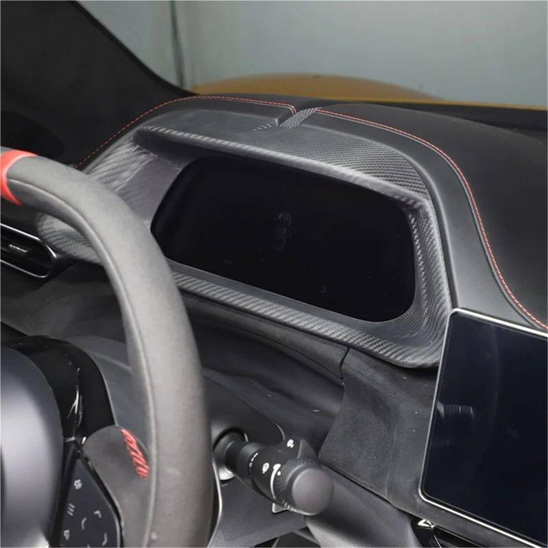 Interieur Dekor Für Emira Für Coupe 2021-2023 Carbon Fiber Konsole Abdeckung Dashboard Rahmen Trim Auto Innen Zubehör Interieur TüRverkleidungen Dekor(Style 3) von QFJFBGGH