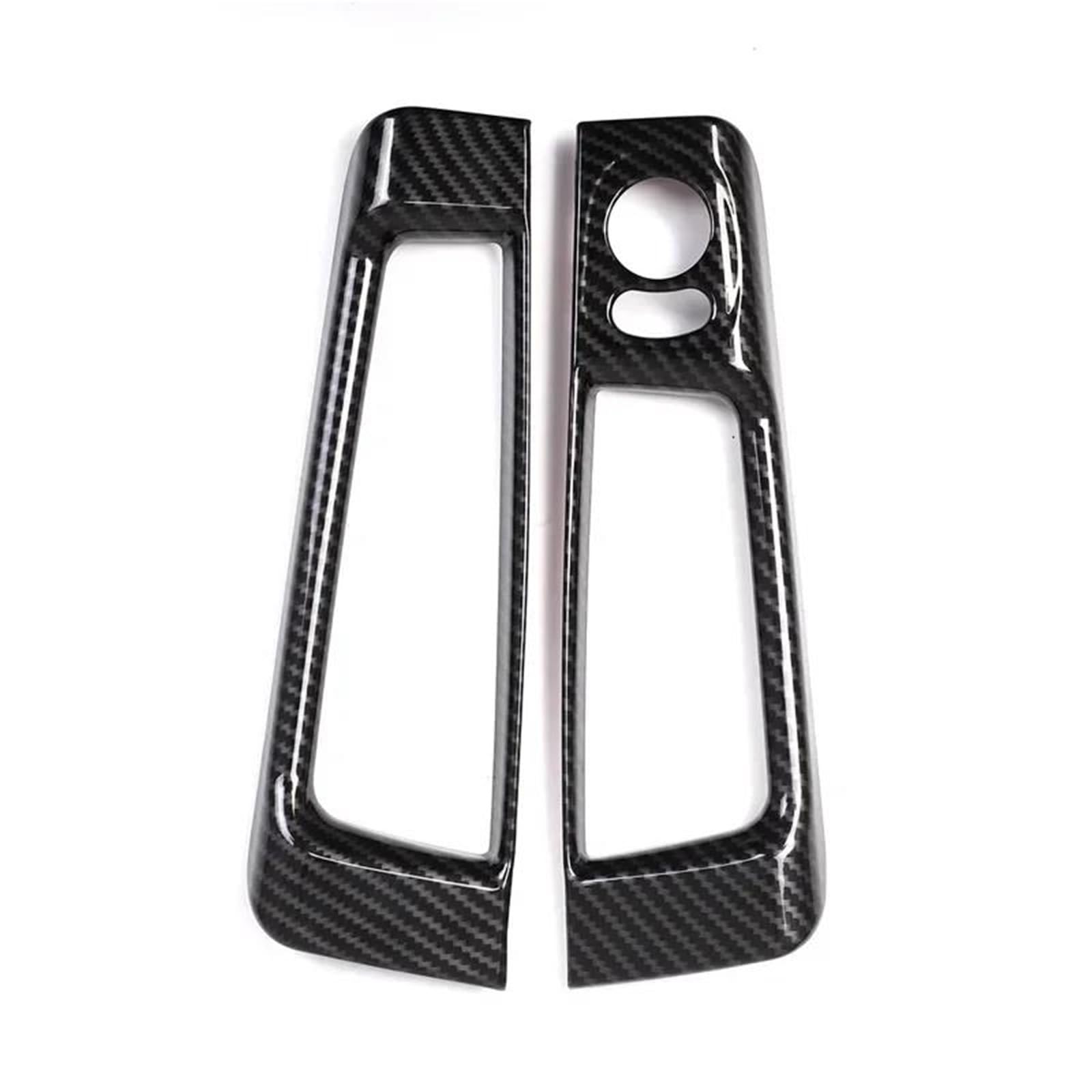Interieur Dekor Für Fiat Für Abarth 2008-2022 Auto Rückspiegel Einstellung Schalter Tür Lagerung Box Panel Rahmen Abdeckung Interieur TüRverkleidungen Dekor(Carbon Pattern) von QFJFBGGH