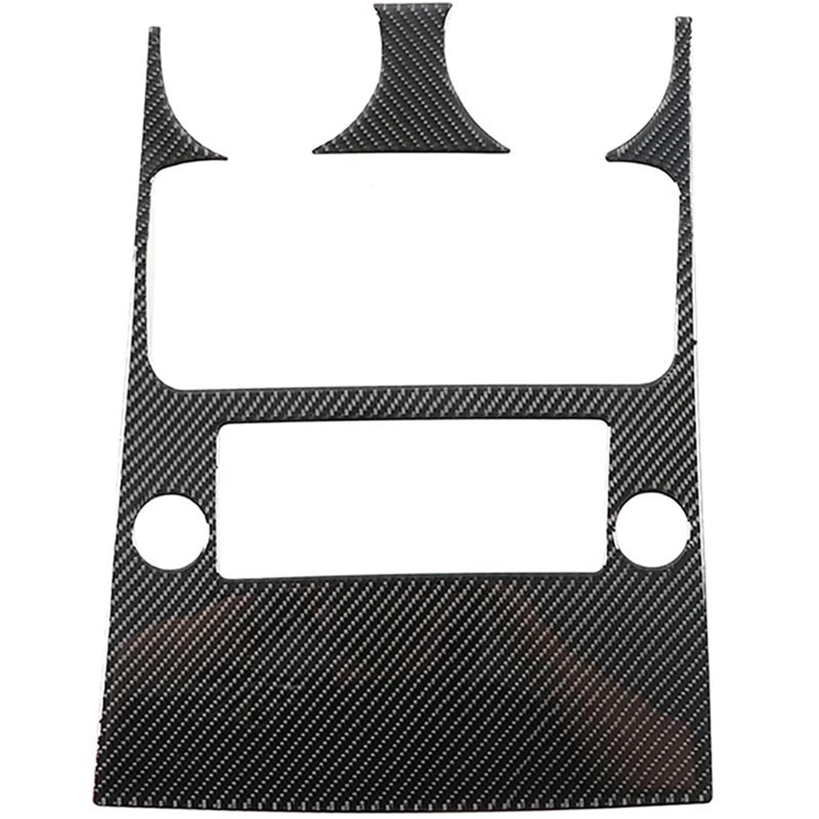 Interieur Dekor Für Hummer Für H2 2003-2007 Auto Hinten Auspuff Air Vent Panel Dekorative Aufkleber Weiche Carbon Faser Innen Interieur TüRverkleidungen Dekor(Schwarz) von QFJFBGGH