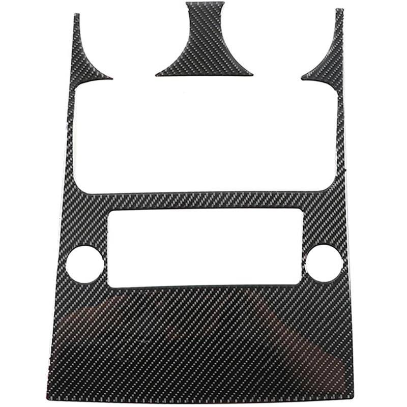 Interieur Dekor Für Hummer Für H2 2003-2007 Auto Hinten Auspuff Air Vent Panel Dekorative Aufkleber Weiche Carbon Faser Innen Interieur TüRverkleidungen Dekor(Schwarz) von QFJFBGGH