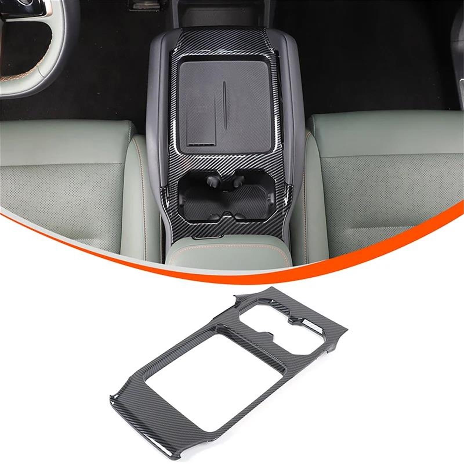 Interieur Dekor Für Jaecoo J6 Für Icar 03 Innentürgriff Schalthebel Panel Lenkradabdeckung Kohlefasermuster Interieur TüRverkleidungen Dekor(Carbon Texture 1) von QFJFBGGH