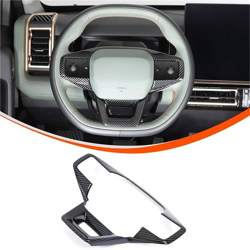 Interieur Dekor Für Jaecoo J6 Für Icar 03 Innentürgriff Schalthebel Panel Lenkradabdeckung Kohlefasermuster Interieur TüRverkleidungen Dekor(Carbon Texture 7) von QFJFBGGH
