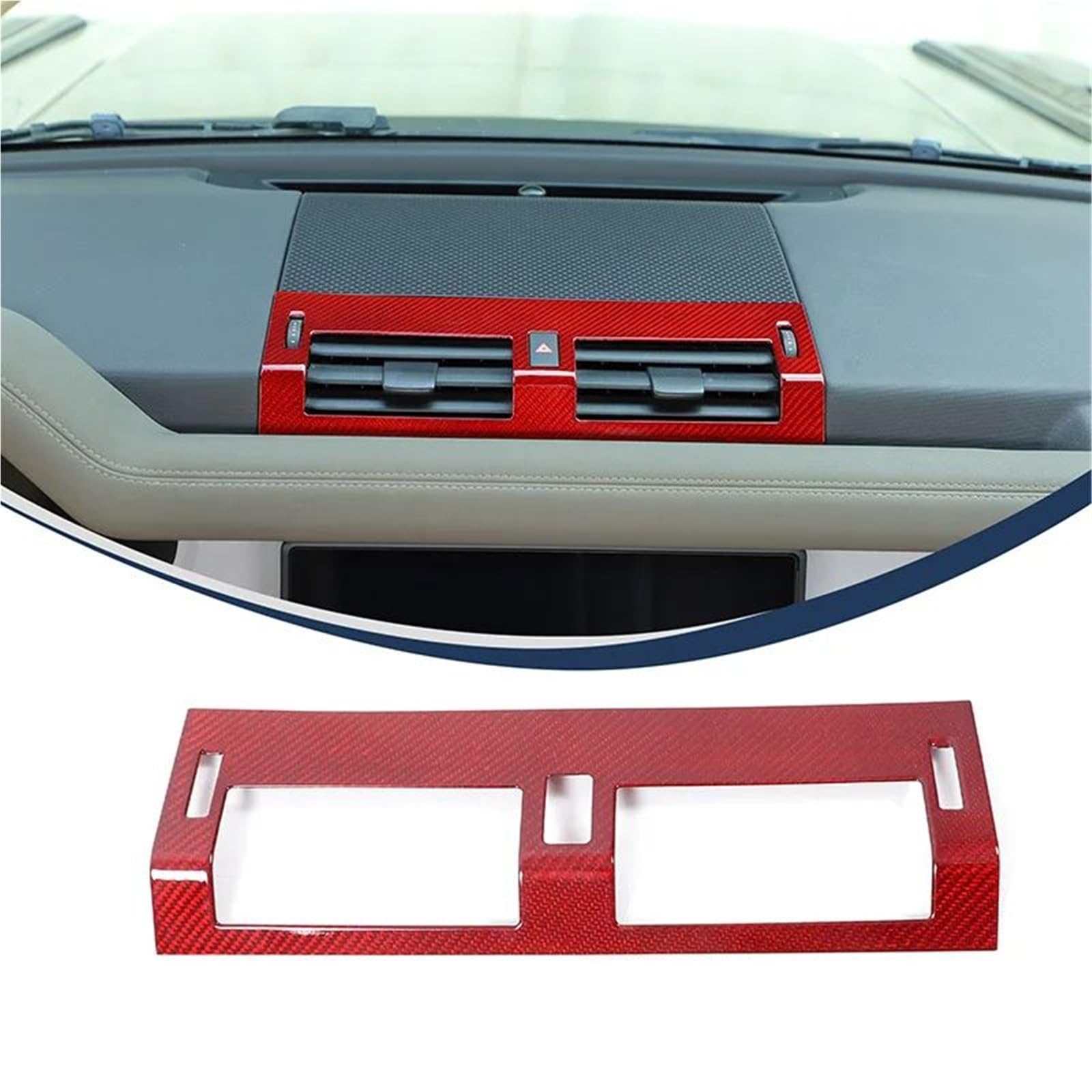 Interieur Dekor Für Land Für Rover Für Defender 110 2020-2024 Rot Auto Center Console Air Outlet Vent Rahmen Trim Aufkleber Interieur TüRverkleidungen Dekor Interieur Dekor Für Land Für Rover Für Defender 110 2020-2024 Rot Auto Center Console Air Outlet Vent Rahmen Trim Aufkleber Interieur TüRverkleidungen Dekor von QFJFBGGH