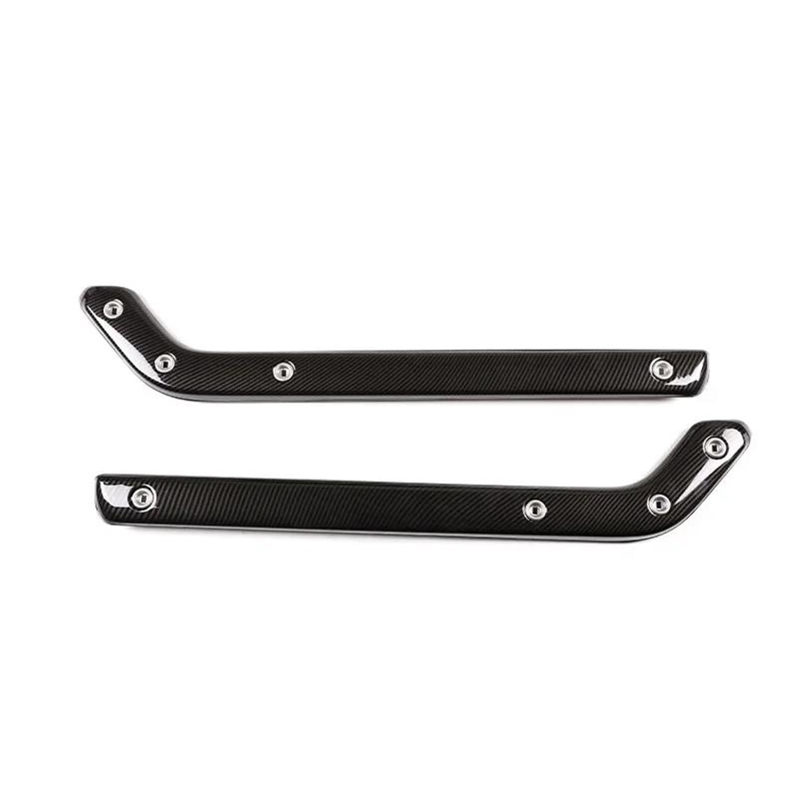 Interieur Dekor Für Land Für Rover Für Defender90 110 2020-2025 ABS Auto Zentrale Steuerung Seite Trim Streifen Aufkleber Innen Interieur TüRverkleidungen Dekor(Carbon Pattern) von QFJFBGGH