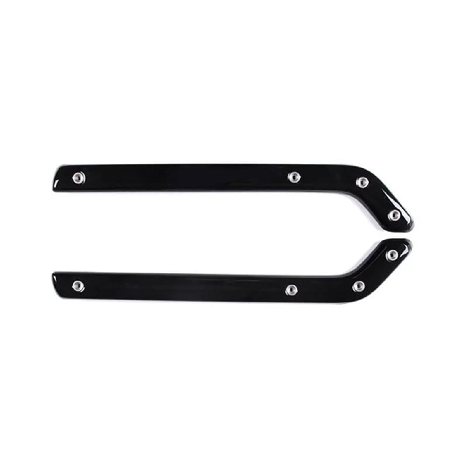 Interieur Dekor Für Land Für Rover Für Defender90 110 2020-2025 ABS Auto Zentrale Steuerung Seite Trim Streifen Aufkleber Innen Interieur TüRverkleidungen Dekor(Schwarz) von QFJFBGGH