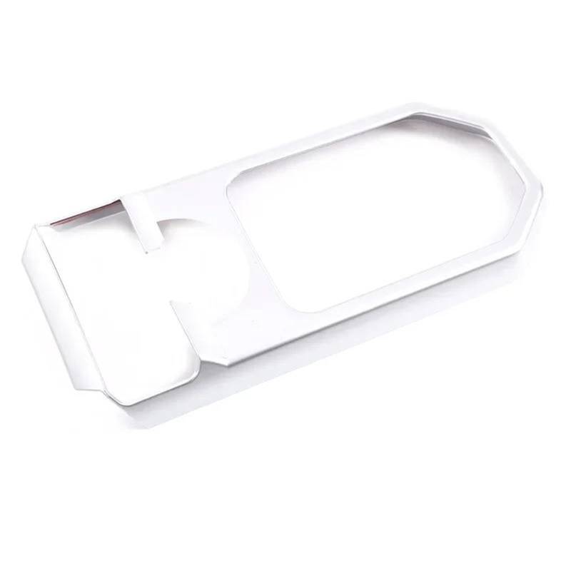Interieur Dekor Für Land Für Rover Für Discovery 3 LR3 2004-2009 ABS Autokonsole Getriebe Panel Rahmenabdeckung Verkleidung Interieur TüRverkleidungen Dekor(Silber) von QFJFBGGH