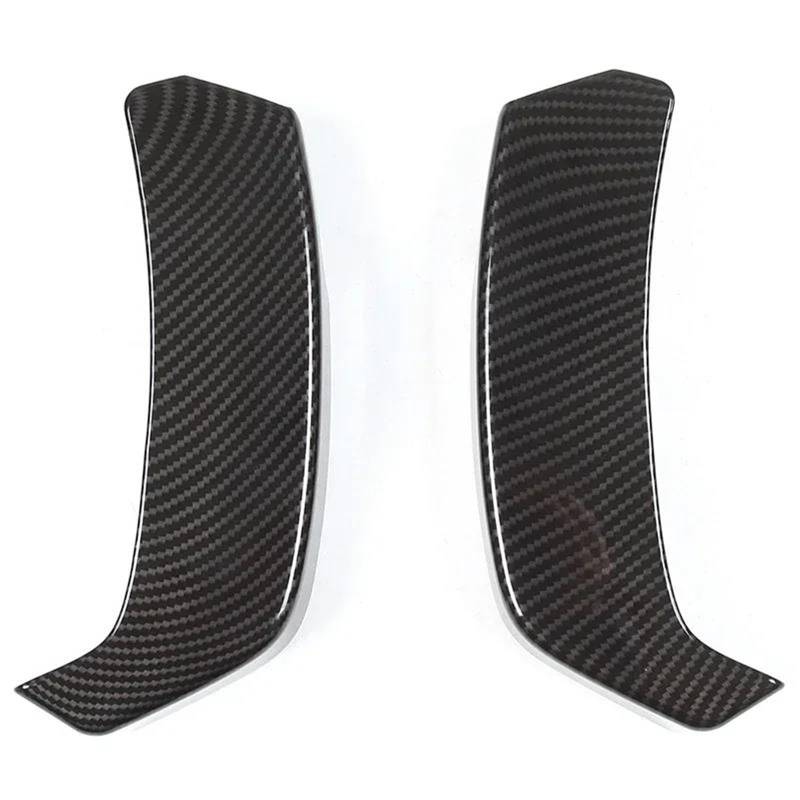 Interieur Dekor Für Land Für Rover Für Range Für Rover Für Vogue 2023 ABS Armaturenbrett Seitenrahmen Verkleidung Innen Interieur TüRverkleidungen Dekor(Carbon Pattern) von QFJFBGGH