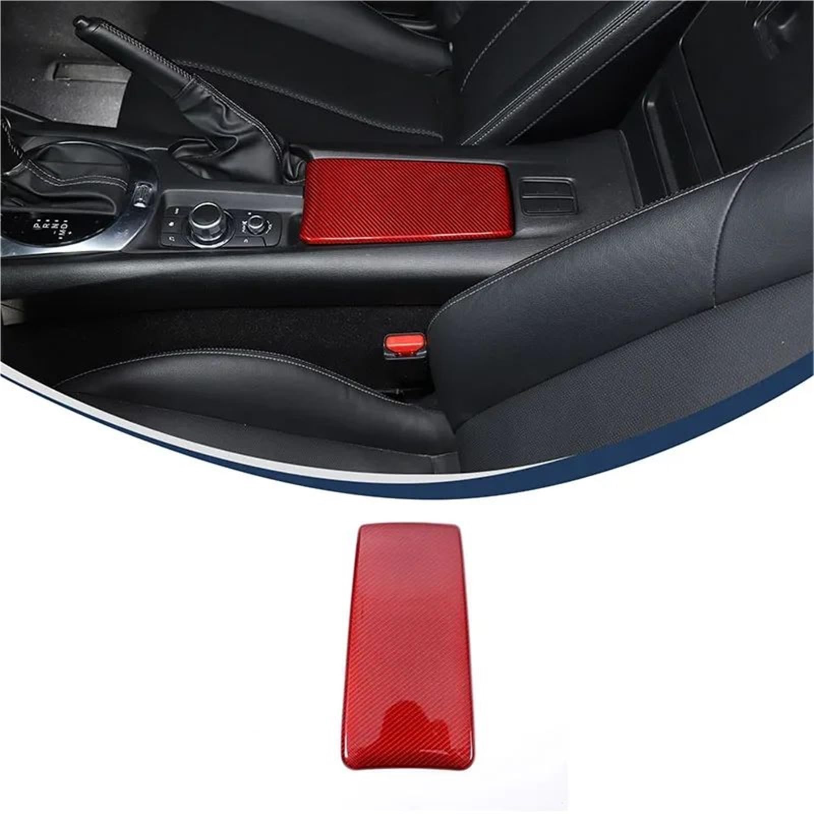 Interieur Dekor Für Mazda Für MX-5 2016+ Auto Mittelkonsole Armlehne Box Dekorative Abdeckung Carbon Fiber Interieur 1 Stk Interieur TüRverkleidungen Dekor Interieur Dekor Für Mazda Für MX-5 2016+ Auto Mittelkonsole Armlehne Box Dekorative Abdeckung Carbon Fiber Interieur 1 Stk Interieur TüRverkleidungen Dekor von QFJFBGGH