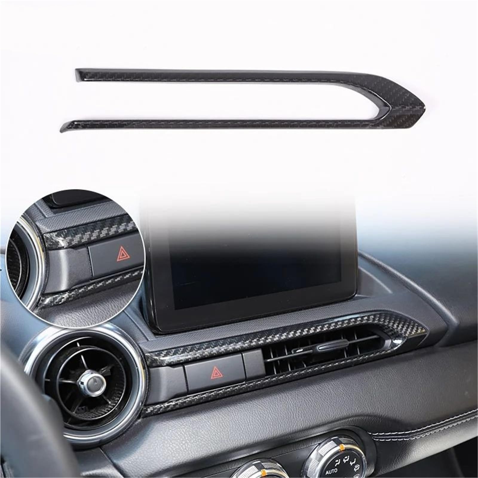 Interieur Dekor Für Mazda Für MX-5 2016-2023 Auto Center Control Air Outlet Dekorative Rahmen Abdeckung Aufkleber Innen Interieur TüRverkleidungen Dekor Interieur Dekor Für Mazda Für MX-5 2016-2023 Auto Center Control Air Outlet Dekorative Rahmen Abdeckung Aufkleber Innen Interieur TüRverkleidungen Dekor von QFJFBGGH
