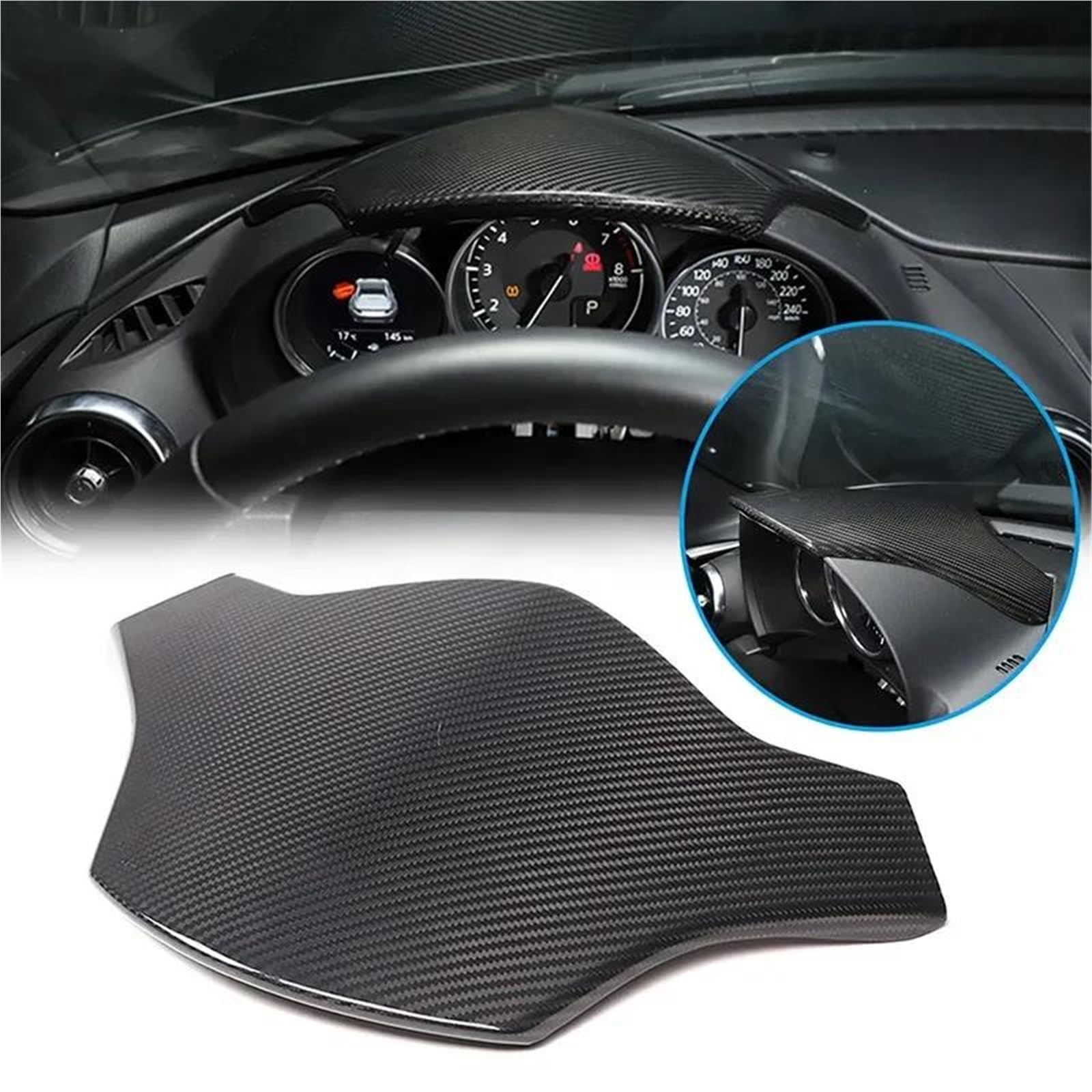 Interieur Dekor Für Mazda Für MX-5 2016-2023 Carbon Fiber Auto Armaturenbrett Abdeckung Innen Schutzhülle Auto Zubehör Interieur TüRverkleidungen Dekor Interieur Dekor Für Mazda Für MX-5 2016-2023 Carbon Fiber Auto Armaturenbrett Abdeckung Innen Schutzhülle Auto Zubehör Interieur TüRverkleidungen Dekor von QFJFBGGH