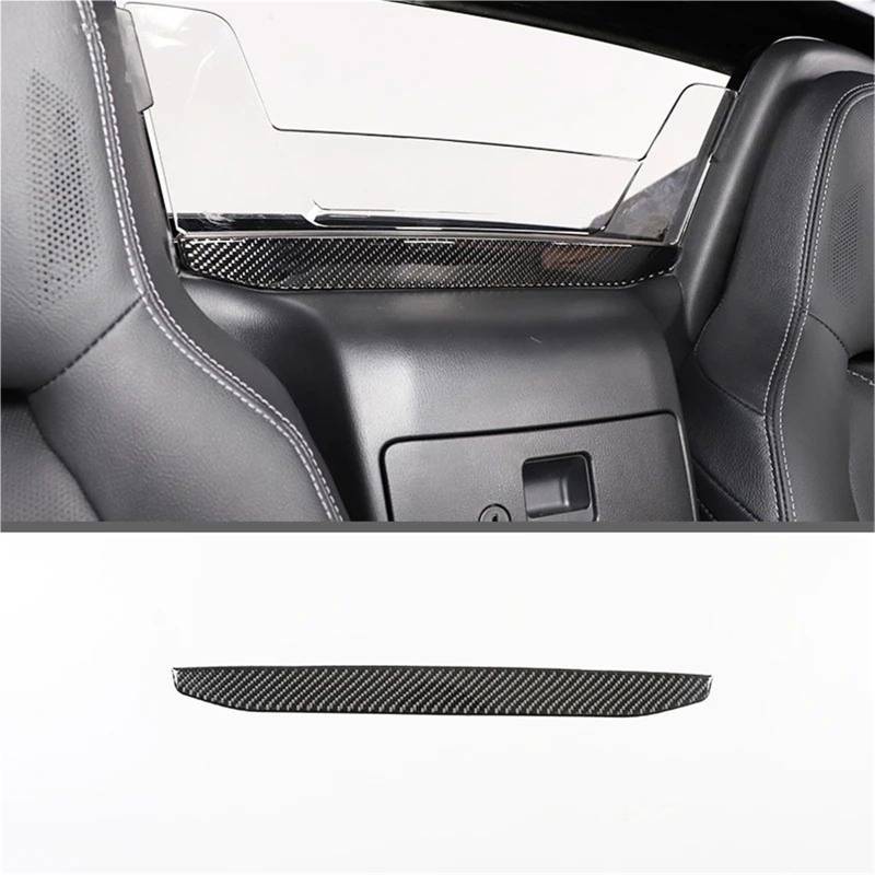 Interieur Dekor Für Mazda Für MX-5 2016-2023 Weiche Carbon Faser Getriebe Shift Rahmen Fenster Lift Griff Schüssel Abdeckung Trim Interieur TüRverkleidungen Dekor(Carbon Texture 11) von QFJFBGGH