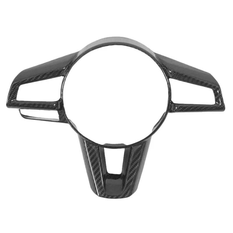 Interieur Dekor Für Mazda Für MX-5 ND 2016-2025 Carbon Fiber Auto Lenkrad Taste Dekorative Rahmen Aufkleber Innen Interieur TüRverkleidungen Dekor von QFJFBGGH