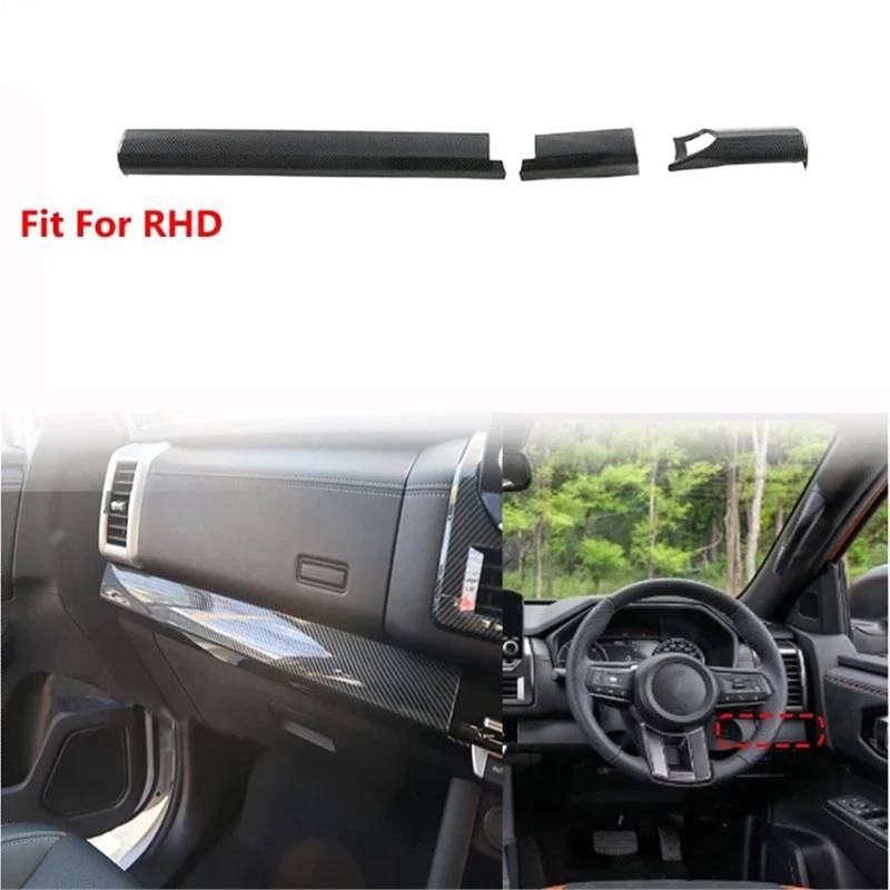 Interieur Dekor Für Mitsubishi Für Triton Für L200 ABS Carbon Fiber Texture Getriebe Shift Panel Innen Tür Griff Schüssel Abdeckung Interieur TüRverkleidungen Dekor(Carbon Texture 4) von QFJFBGGH