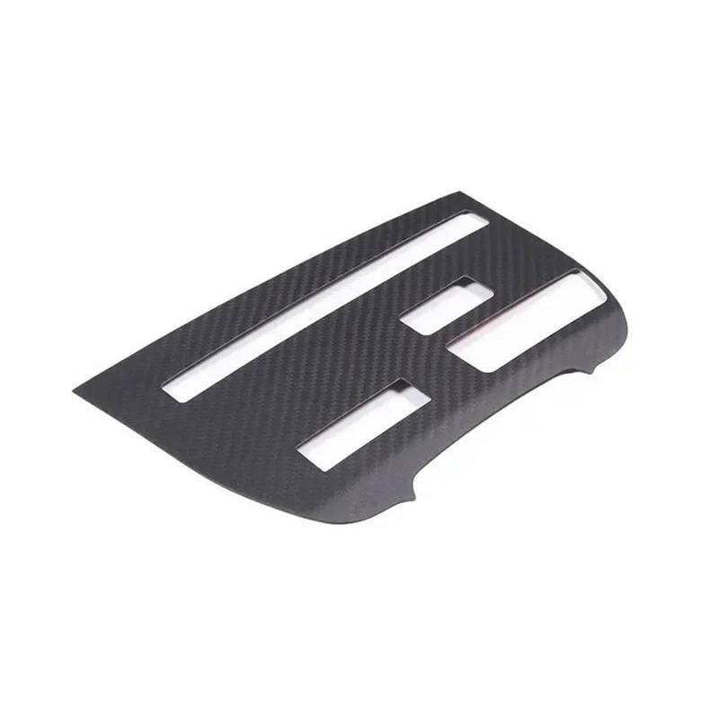 Interieur Dekor Für Nissan Für GTR R35 2008-2016 Auto Center Console CD Panel Dekorative Rahmen Abdeckung Aufkleber Innen Interieur TüRverkleidungen Dekor(Mattschwarz) von QFJFBGGH