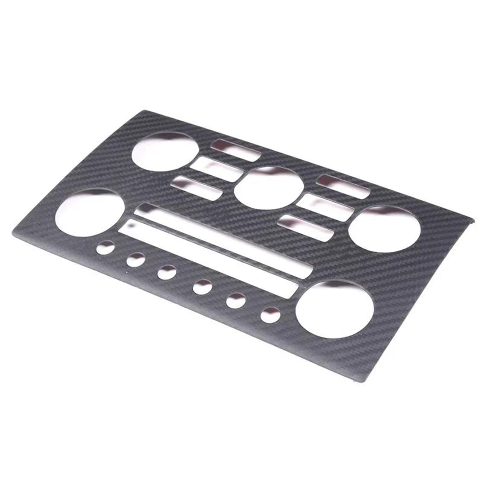Interieur Dekor Für Nissan Für GTR R35 2008-2016 Zentrale Steuerung Volumen Panel Dekorative Rahmen Abdeckung Aufkleber Innen Interieur TüRverkleidungen Dekor(Matte black-LHD) von QFJFBGGH