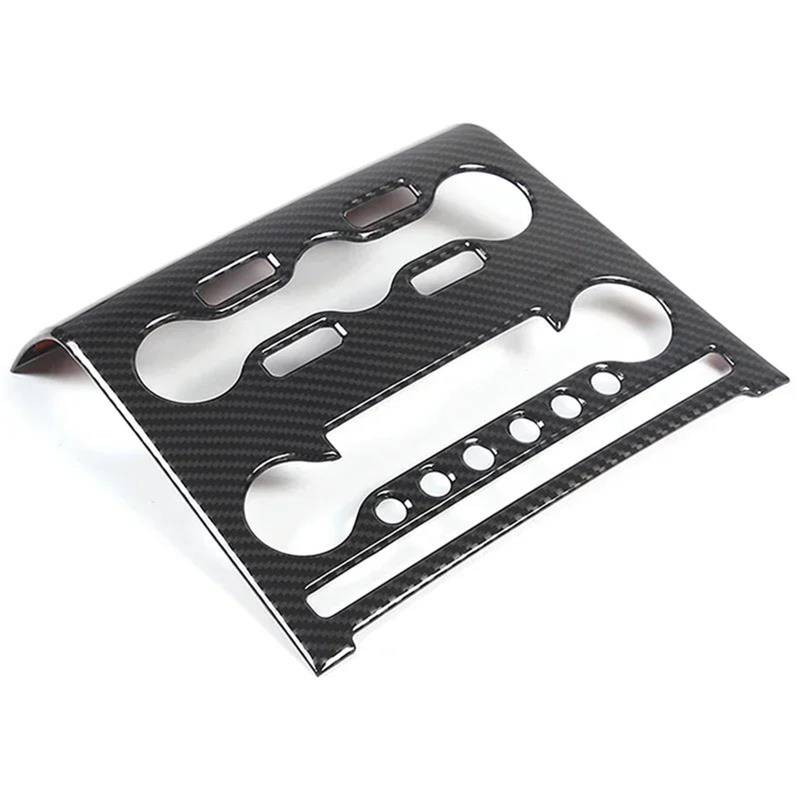 Interieur Dekor Für Nissan Für Pathfinder 2013-2018 ABS Auto Zentrale Steuerung Klimaanlage CD Panel Rahmen Abdeckung Trim Interieur TüRverkleidungen Dekor(Carbon Pattern) von QFJFBGGH