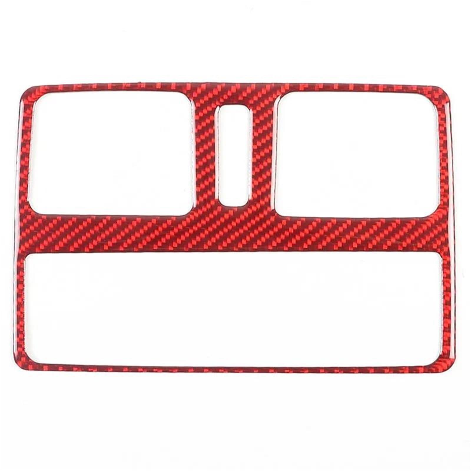 Interieur Dekor Für Nissan Für Pathfinder 2013-2018 Auto Hinten Auspuff Air Vent Rahmen Aufkleber Auto Innen Schutz Interieur TüRverkleidungen Dekor(Rot) von QFJFBGGH