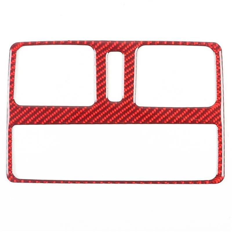 Interieur Dekor Für Nissan Für Pathfinder 2013-2018 Auto Hinten Auspuff Air Vent Rahmen Aufkleber Auto Innen Schutz Interieur TüRverkleidungen Dekor(Rot) von QFJFBGGH