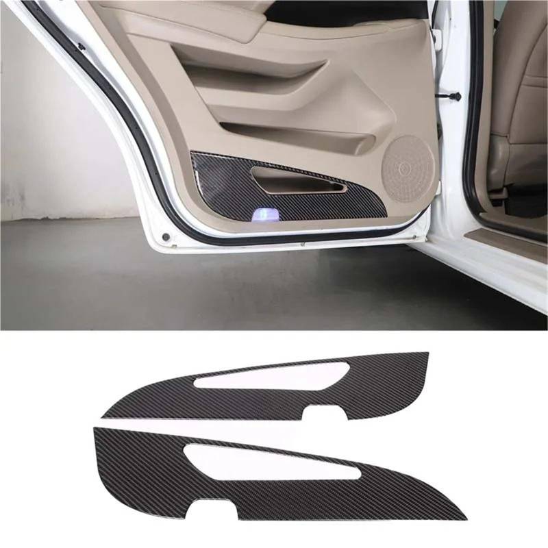 Interieur Dekor Für Odyssey RB3 RB4 2009-2014 Autotür-Anti-Kick-Panel-Aufkleber Weiche Kohlefaser-Textur Autozubehör Interieur TüRverkleidungen Dekor(Rear door) von QFJFBGGH
