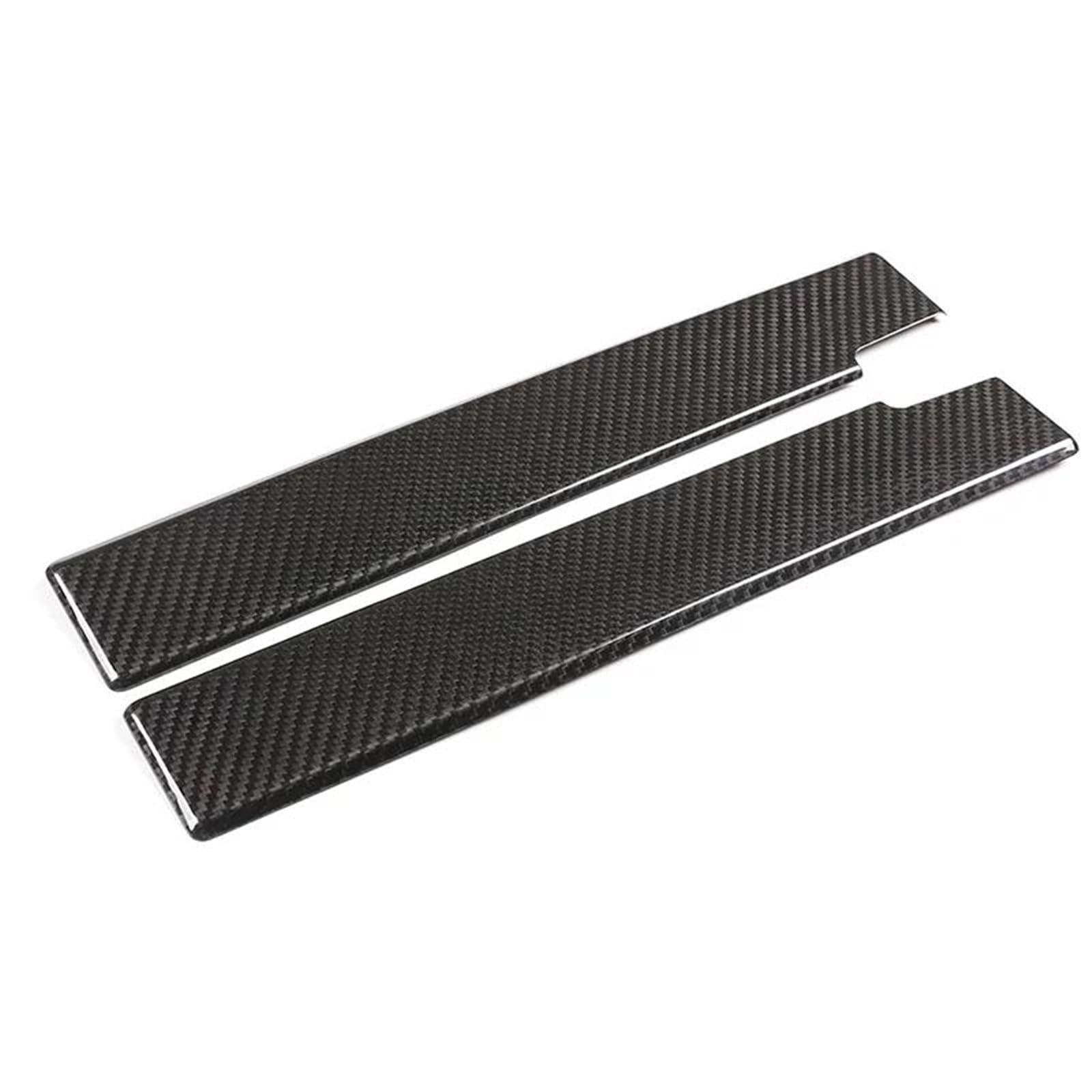 Interieur Dekor Für Panamera 971 2017-2020 Auto Die Hintere Mittlere Aufbewahrungsbox Panel Abdeckung Trim Aufkleber Autozubehör Interieur TüRverkleidungen Dekor(Kohlefaser) von QFJFBGGH