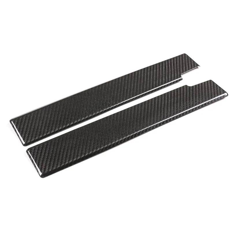 Interieur Dekor Für Panamera 971 2017-2020 Auto Die Hintere Mittlere Aufbewahrungsbox Panel Abdeckung Trim Aufkleber Autozubehör Interieur TüRverkleidungen Dekor(Kohlefaser) von QFJFBGGH
