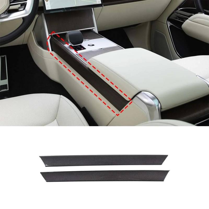 Interieur Dekor Für Range Für Rover Für Vogue 2023+ Car Center Control Schalthebel Beide Seiten Dekorativer Abdeckungsaufkleber Interieur TüRverkleidungen Dekor von QFJFBGGH