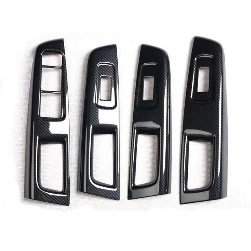 Interieur Dekor Für Subaru Für Forester 2008-2012 RHD Autotürgriff Gangschaltung Lenkradabdeckung Verkleidung Auto-Styling Interieur TüRverkleidungen Dekor(Style 1) von QFJFBGGH