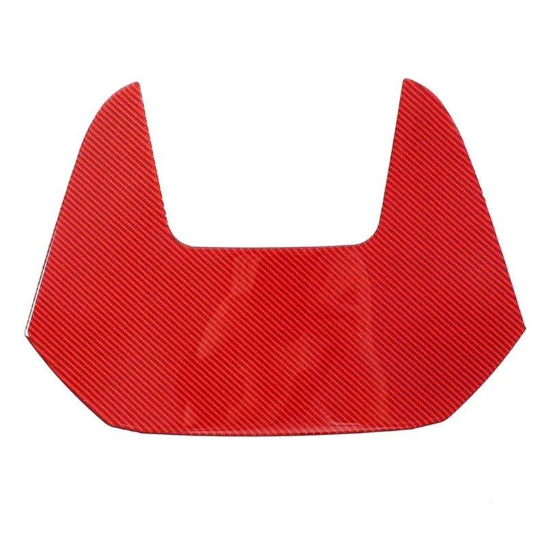 Interieur Dekor Für Subaru Für WRX 2021-2023 Weiche Carbonfaser Auto Armaturenbrett Panel Aufkleber Auto Innendekoration Interieur TüRverkleidungen Dekor(Rot) von QFJFBGGH