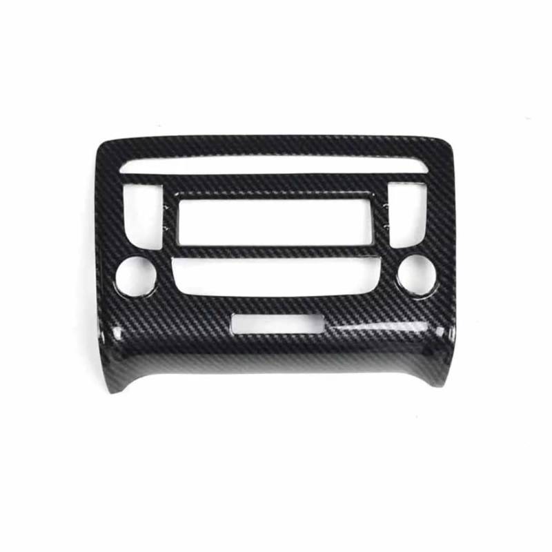 Interieur Dekor Für TT 2008-2014 Auto-Armaturenbrett CD-Panel Dekoration Rahmenverkleidung ABS-Aufkleber Innenraum Auto-Styling Interieur TüRverkleidungen Dekor(Carbon Pattern) von QFJFBGGH