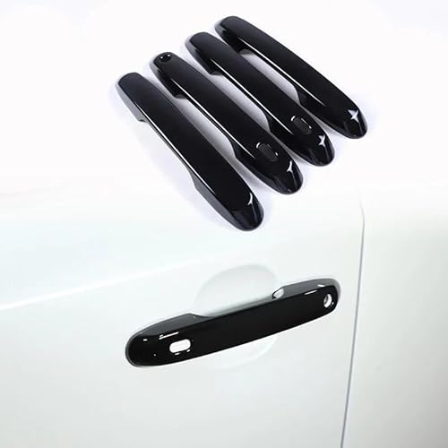 Interieur Dekor Für Toyota Für Land Für Cruiser Für Prado 2024 250 LC250 ABS Kit Türgriff Lenkrad Panel Abdeckung Interieur TüRverkleidungen Dekor(Carbon Texture 1) von QFJFBGGH