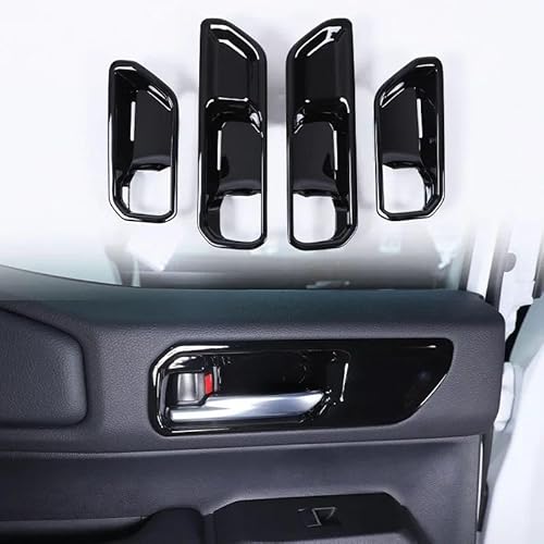 Interieur Dekor Für Toyota Für Land Für Cruiser Für Prado 2024 250 LC250 ABS Kit Türgriff Lenkrad Panel Abdeckung Interieur TüRverkleidungen Dekor(Carbon Texture 14) von QFJFBGGH