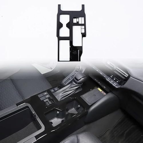 Interieur Dekor Für Toyota Für Land Für Cruiser Für Prado 2024 250 LC250 ABS Kit Türgriff Lenkrad Panel Abdeckung Interieur TüRverkleidungen Dekor(Carbon Texture 8) von QFJFBGGH