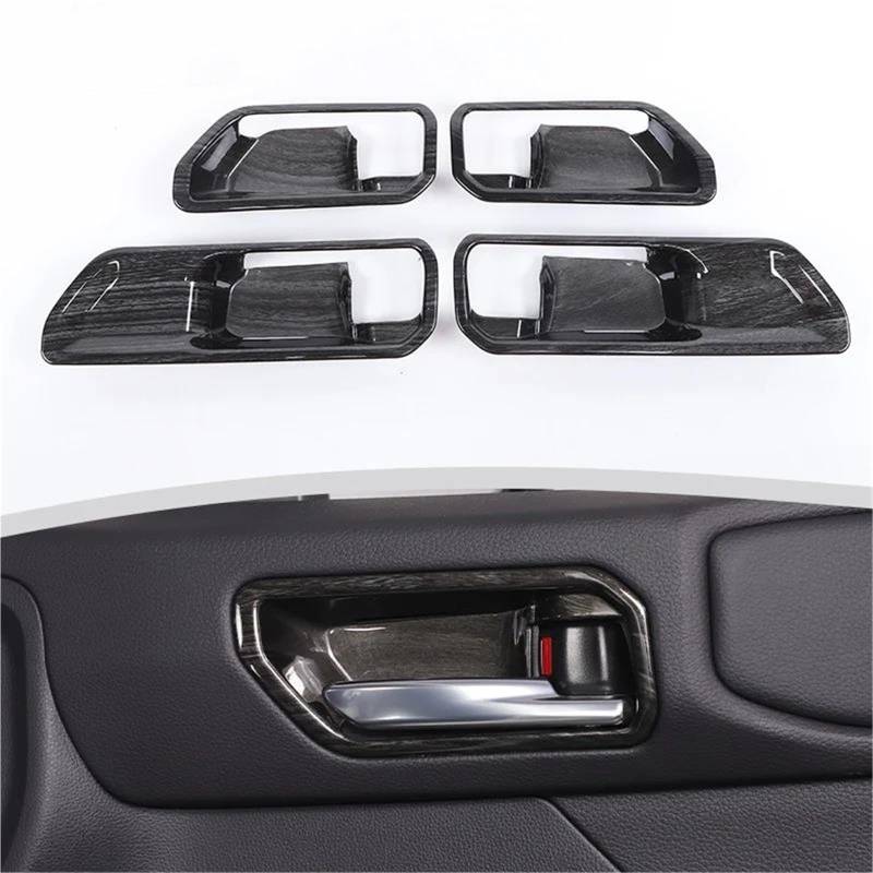 Interieur Dekor Für Toyota Für Land Für Cruiser Für Prado 250 LC250 2024+ ABS Auto Innentürgriff Türschüssel Dekorative Interieur TüRverkleidungen Dekor(Wood grain) von QFJFBGGH