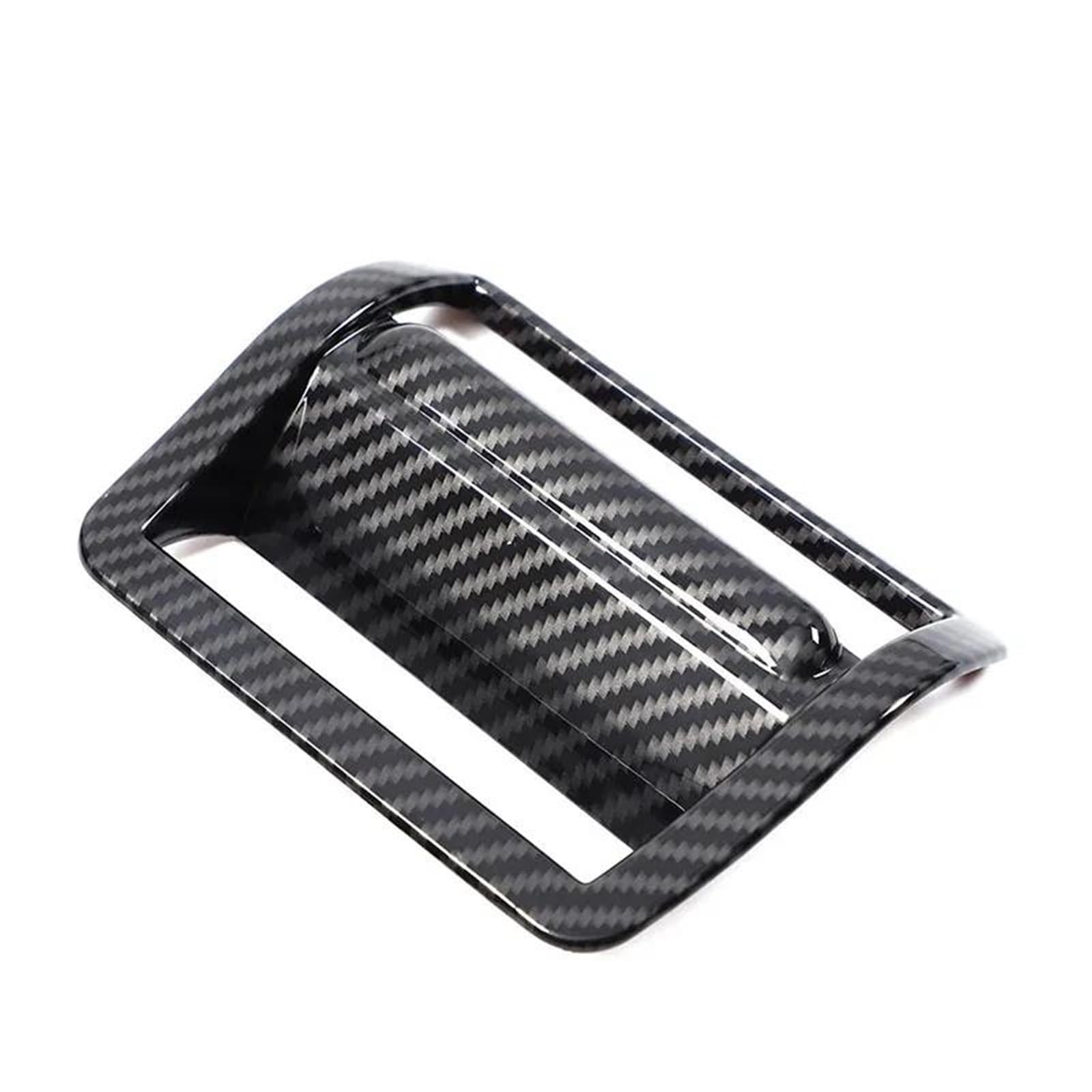 Interieur Dekor Für Toyota Für Land Für Cruiser Für Prado 250 LC250 2024 ABS Auto Scheinwerfer Schalter Taste Rahmen Trim Abdeckung Interieur TüRverkleidungen Dekor(Carbon Pattern) von QFJFBGGH