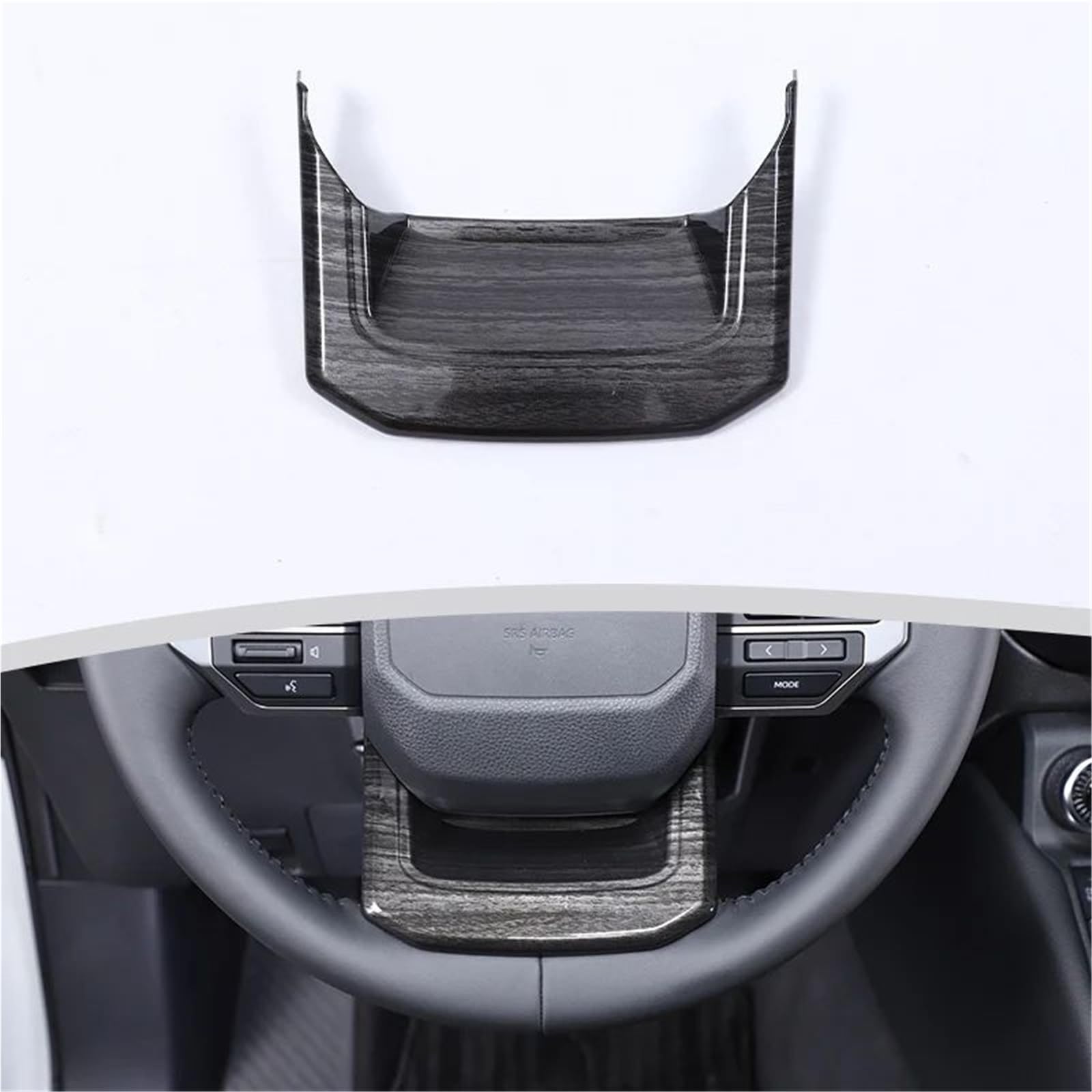 Interieur Dekor Für Toyota Für Land Für Cruiser Für Prado Holzmaserung Auto Auto Türgriff Lenkrad Luftauslass Abdeckung Interieur TüRverkleidungen Dekor(Wood Grain 4) von QFJFBGGH