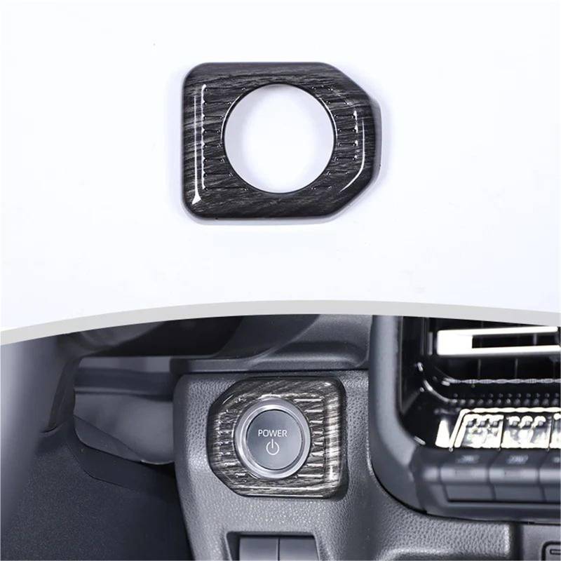 Interieur Dekor Für Toyota Für Land Für Cruiser Für Prado Holzmaserung Auto Auto Türgriff Lenkrad Luftauslass Abdeckung Interieur TüRverkleidungen Dekor(Wood Grain10) von QFJFBGGH