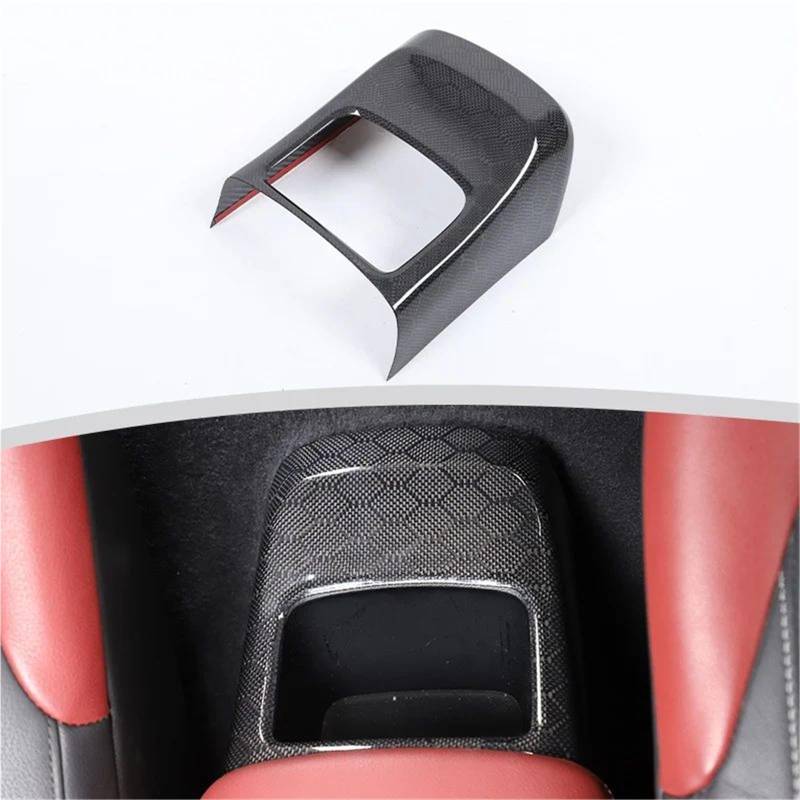 Interieur Dekor Für Toyota Für Supra Für MK5 A90 2019-2024 Honeycomb Carbon Fiber Center Console Schalttafel Aufkleber Interieur TüRverkleidungen Dekor(Style 3) von QFJFBGGH