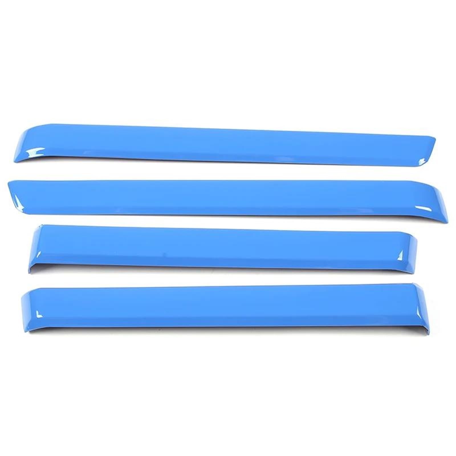 Interieur Dekor Für Toyota Für Tacoma 2024+ ABS Auto Innentür Armlehne Dekorative Streifen Aufkleber Auto Schutz 4Pcs Interieur TüRverkleidungen Dekor(Blau) von QFJFBGGH