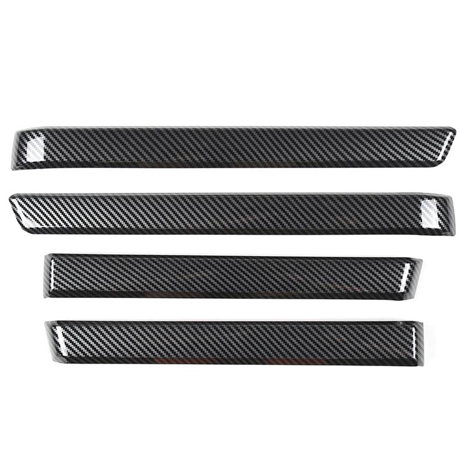 Interieur Dekor Für Toyota Für Tacoma 2024+ ABS Auto Innentür Armlehne Dekorative Streifen Aufkleber Auto Schutz 4Pcs Interieur TüRverkleidungen Dekor(Carbon pattern) von QFJFBGGH