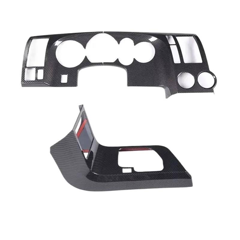 Interieur Dekor Für Toyota Für Tundra 2007-2013 ABS Auto Armaturenbrett Große Panel Dekorative Abdeckung Aufkleber Auto Innen Teile Interieur TüRverkleidungen Dekor(Style 3) von QFJFBGGH
