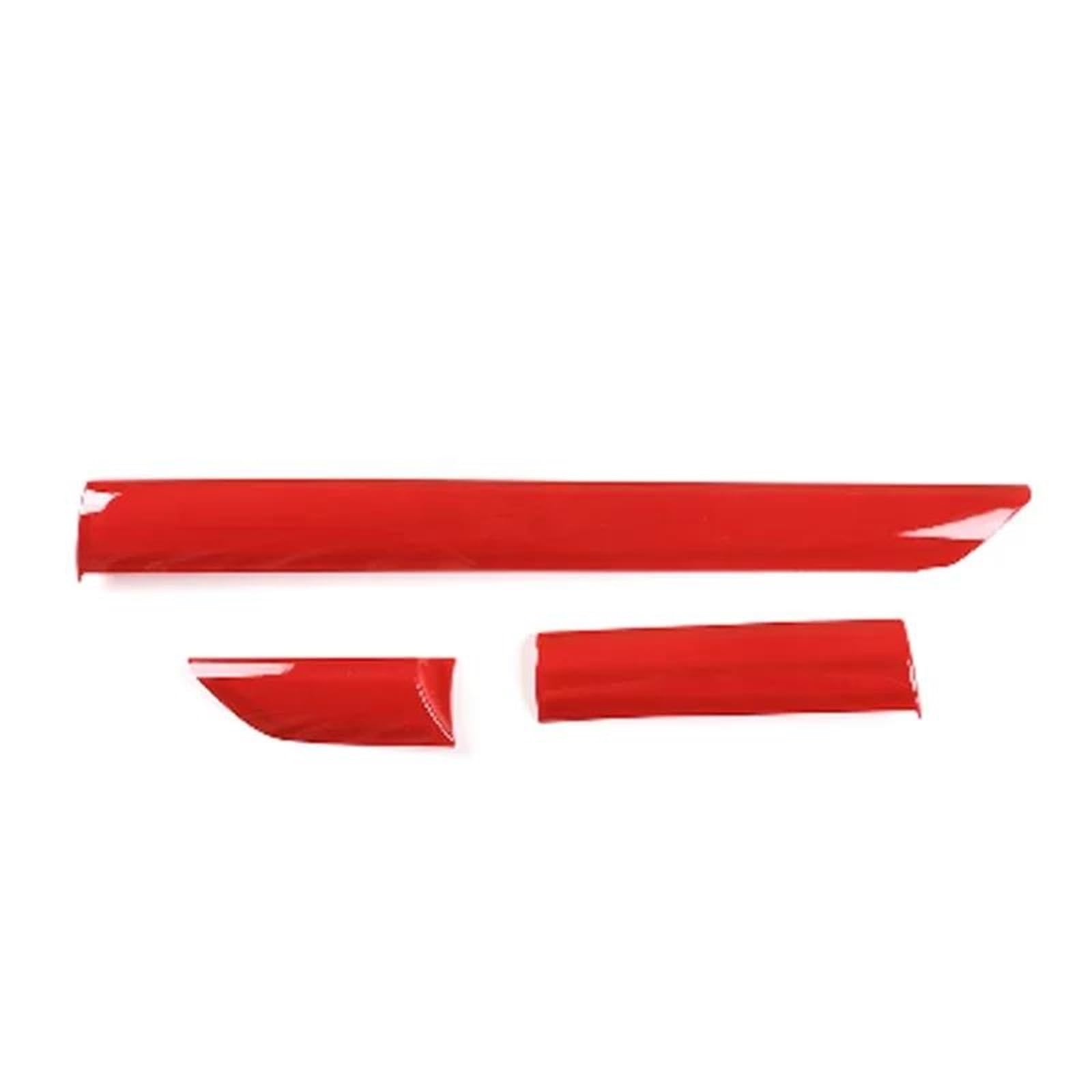 Interieur Dekor Für Toyota Für Tundra 2014-2021 ABS Auto Co-pilot Konsole Panel Handschuh Box Abdeckung Trim Aufkleber Innen Interieur TüRverkleidungen Dekor(Rot) von QFJFBGGH
