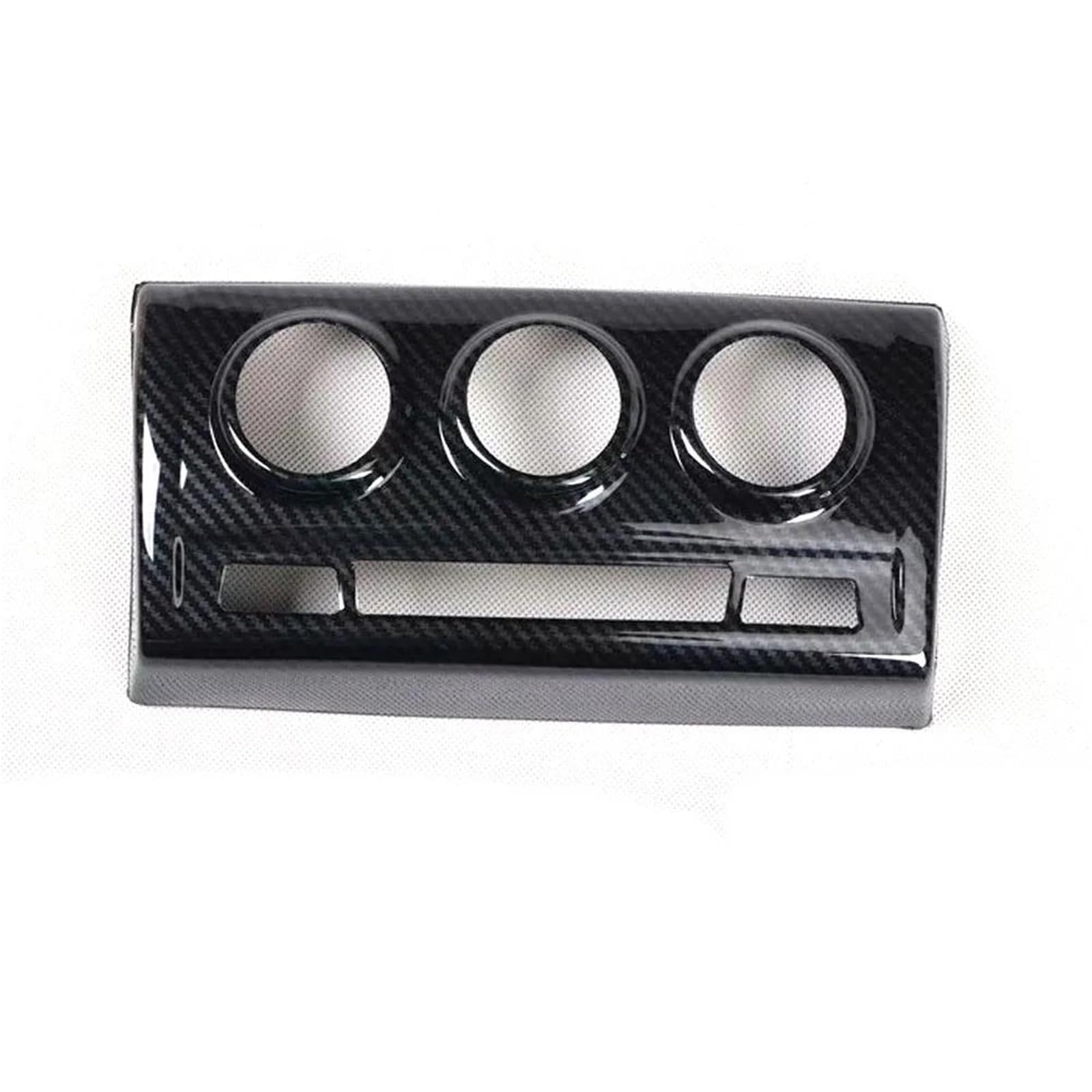 Interieur Dekor Für Toyota Für Vios FS Für Yaris L 2016-2020 Auto Klimaanlage Einstellen Schalter Taste Panel Abdeckung ABS Interieur TüRverkleidungen Dekor(Carbon Pattern) von QFJFBGGH