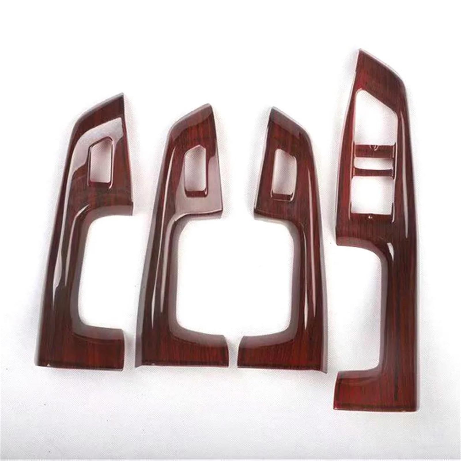 Interieur Dekor Für VW Für Sagitar 2015-2018 Auto Fensterheber Schalter Panel Abdeckung Aufkleber ABS Auto Styling Trim 4Pcs Interieur TüRverkleidungen Dekor(Wood Color) von QFJFBGGH