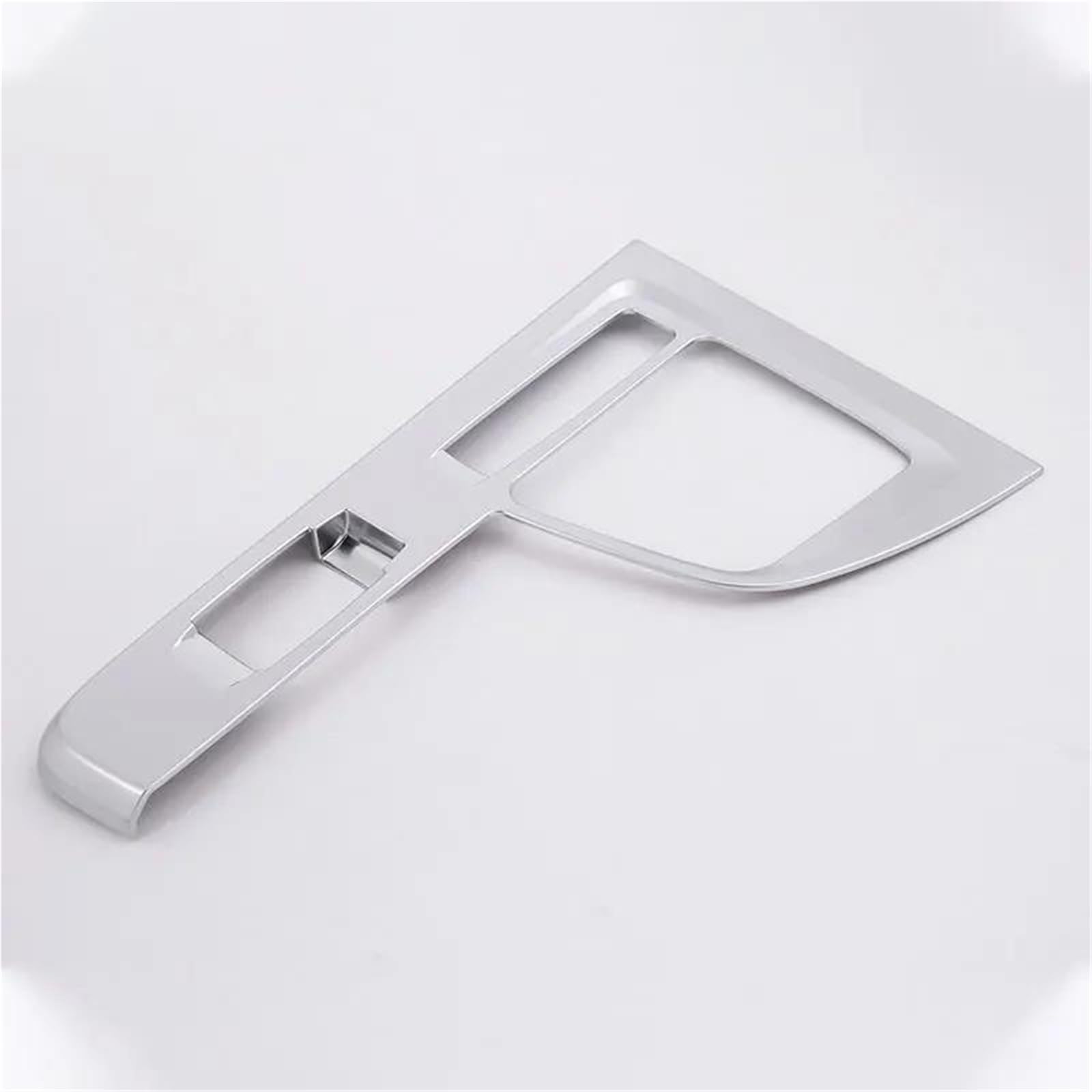 Interieur Dekor Für X1 F48 X2 F47 2016-2022 ABS Carbon Fiber Muster Auto Getriebe Shift Panel Pailletten Abdeckung Trim LHD Interieur TüRverkleidungen Dekor(Silber) von QFJFBGGH