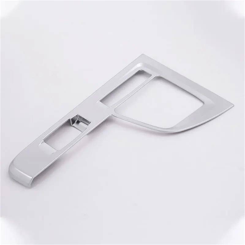 Interieur Dekor Für X1 F48 X2 F47 2016-2022 ABS Carbon Fiber Muster Auto Getriebe Shift Panel Pailletten Abdeckung Trim LHD Interieur TüRverkleidungen Dekor(Silber) von QFJFBGGH