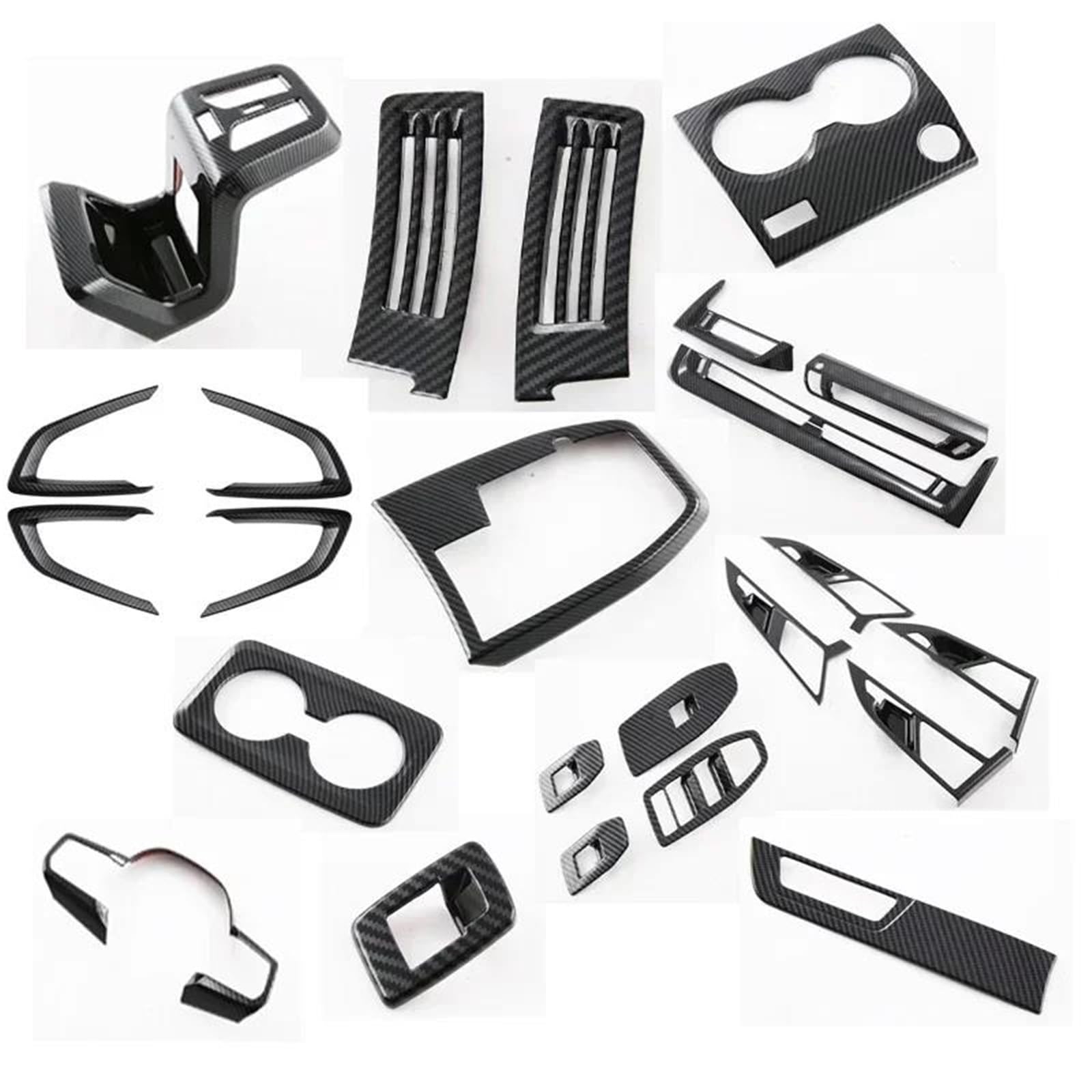 Interieur Dekor Für X1 IX1 U11 2023-2025 ABS Auto Lenkrad Abdeckung Fenster Schalter Klimaanlage Abdeckung Innen Interieur TüRverkleidungen Dekor(Style 13) von QFJFBGGH