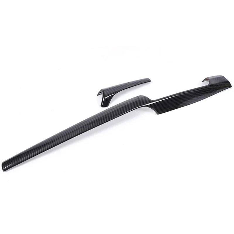 Interieur Dekor Für X1 U11 2023+ Auto Armaturenbrett Dekorative Panel ABS Carbon Faser Muster Innen 2 PCs LHD Interieur TüRverkleidungen Dekor von QFJFBGGH