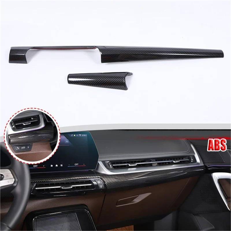Interieur Dekor Für X1 U11 2023-2024 ABS Konsole Dashboard Panel Trim Trim Abdeckung Auto Innen Dekorative Aufkleber Interieur TüRverkleidungen Dekor von QFJFBGGH