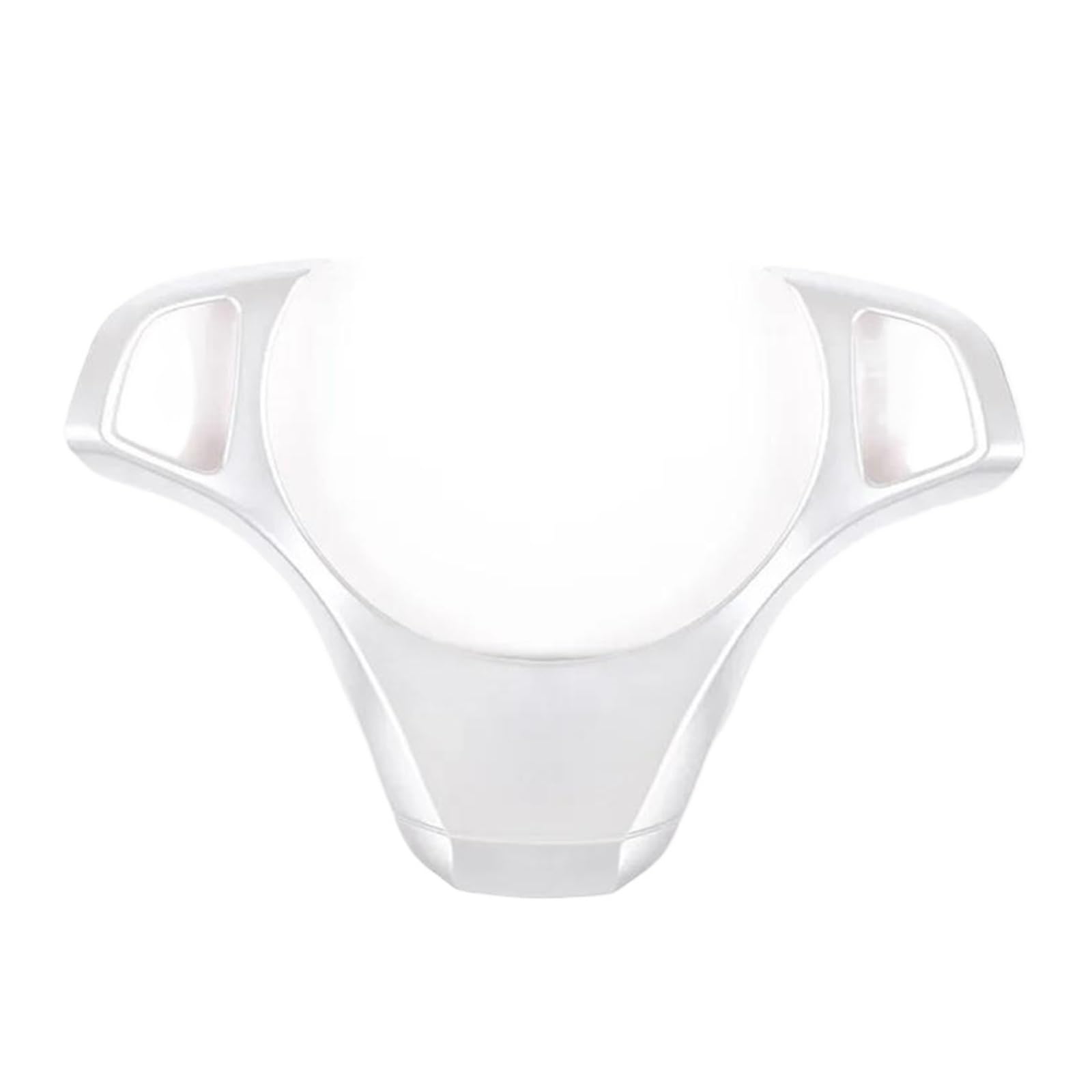 Interieur Dekor Für X3 E83 2006-2010 ABS Auto Lenkrad Rahmen Abdeckung Trim Aufkleber Auto Innen Zubehör Interieur TüRverkleidungen Dekor(Silber) von QFJFBGGH